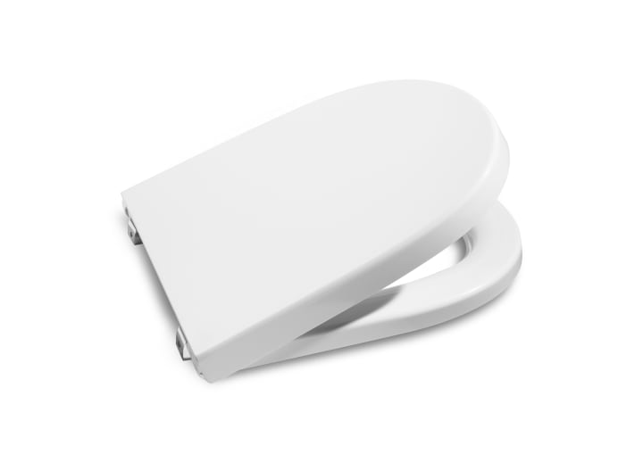 Soft-closing seat and cover for toilet