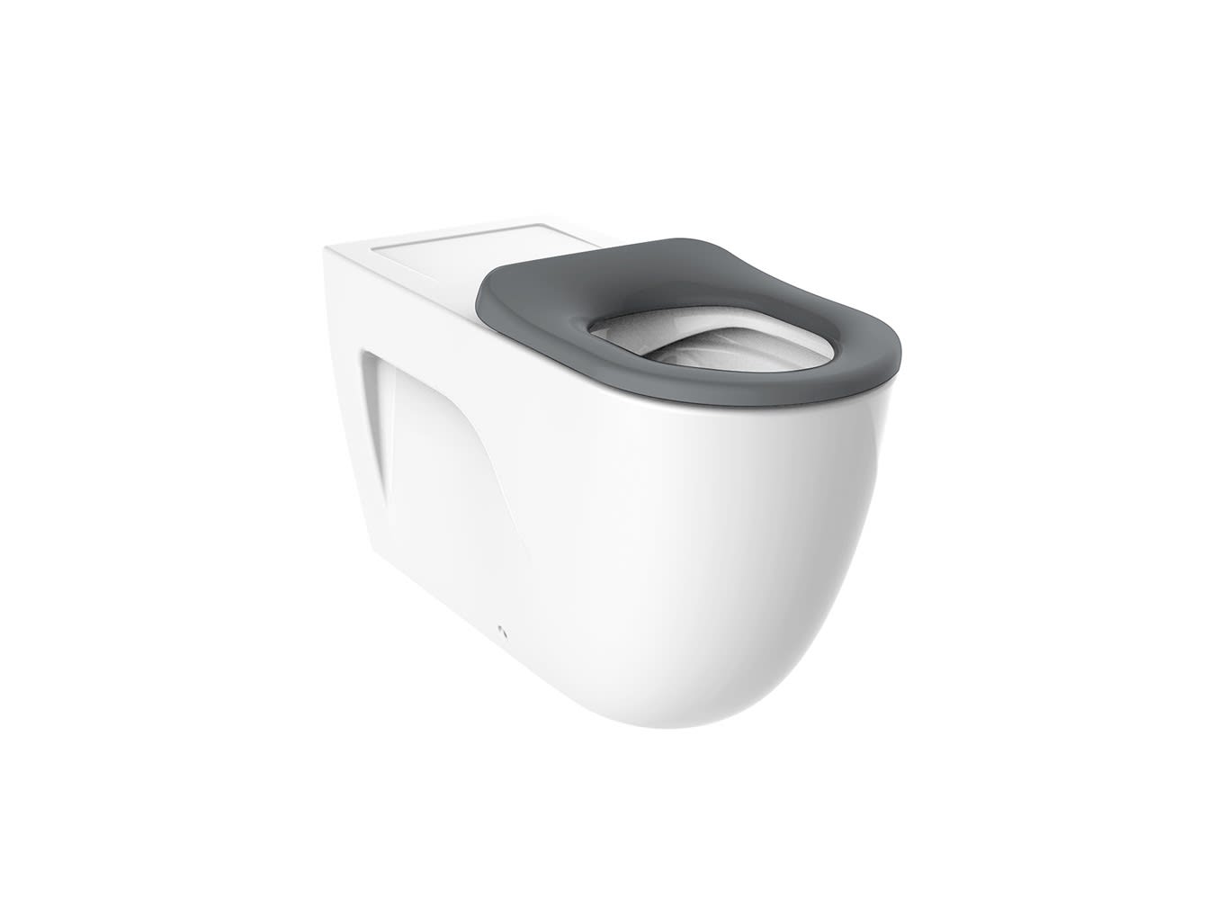 Single floorstanding toilets White Meridian 9508561 Roca